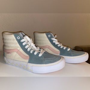 Pastel Colored High Top Vans